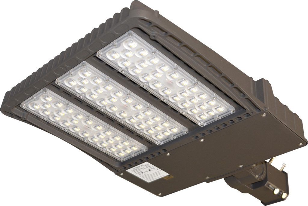 LED PARKING LOT LIGHT 300WATT TO REPLACE 1000W METAL HALIDE TSS Car