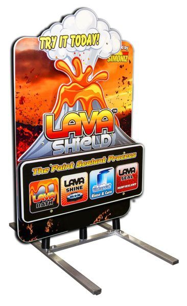 3-D DIE CUT ANTENNA SIGN INSERT