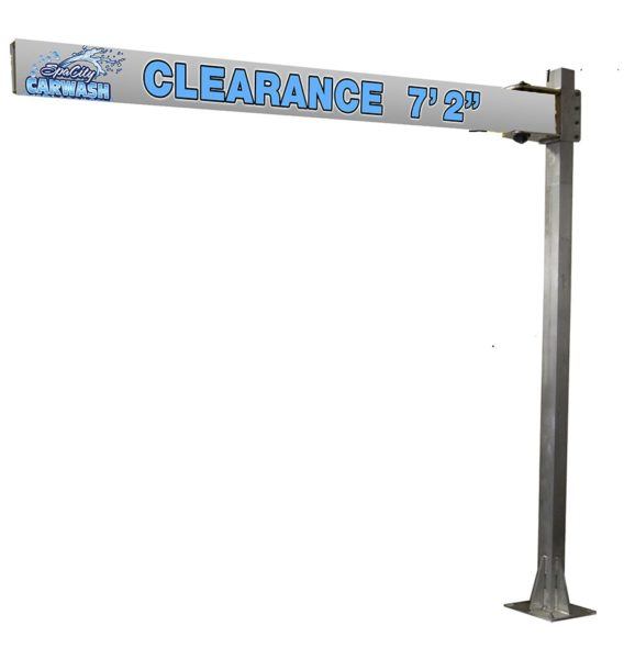 RETRACTABLE CLEARANCE STRUCTURE - MILL FINISH
