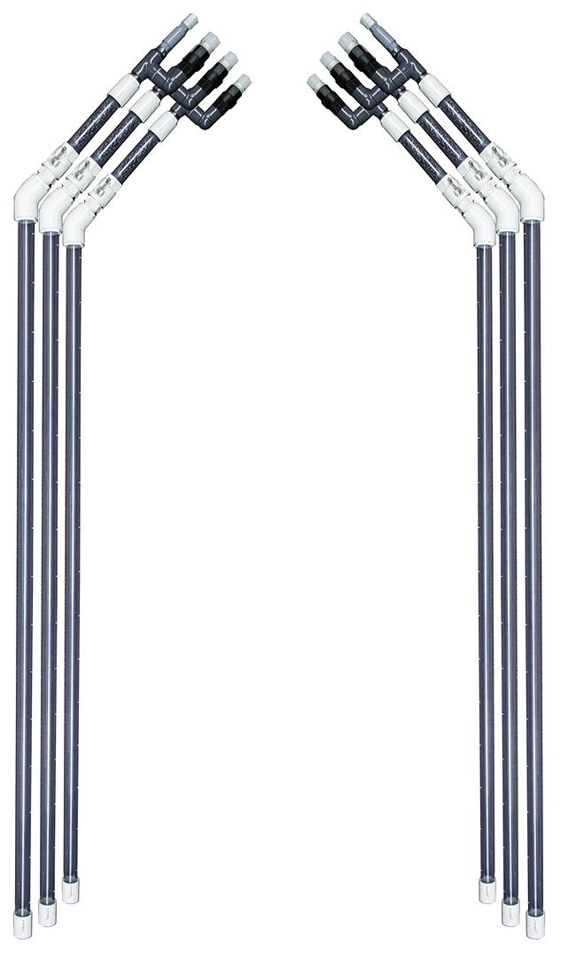 TRIPLE FOAMING TUBES