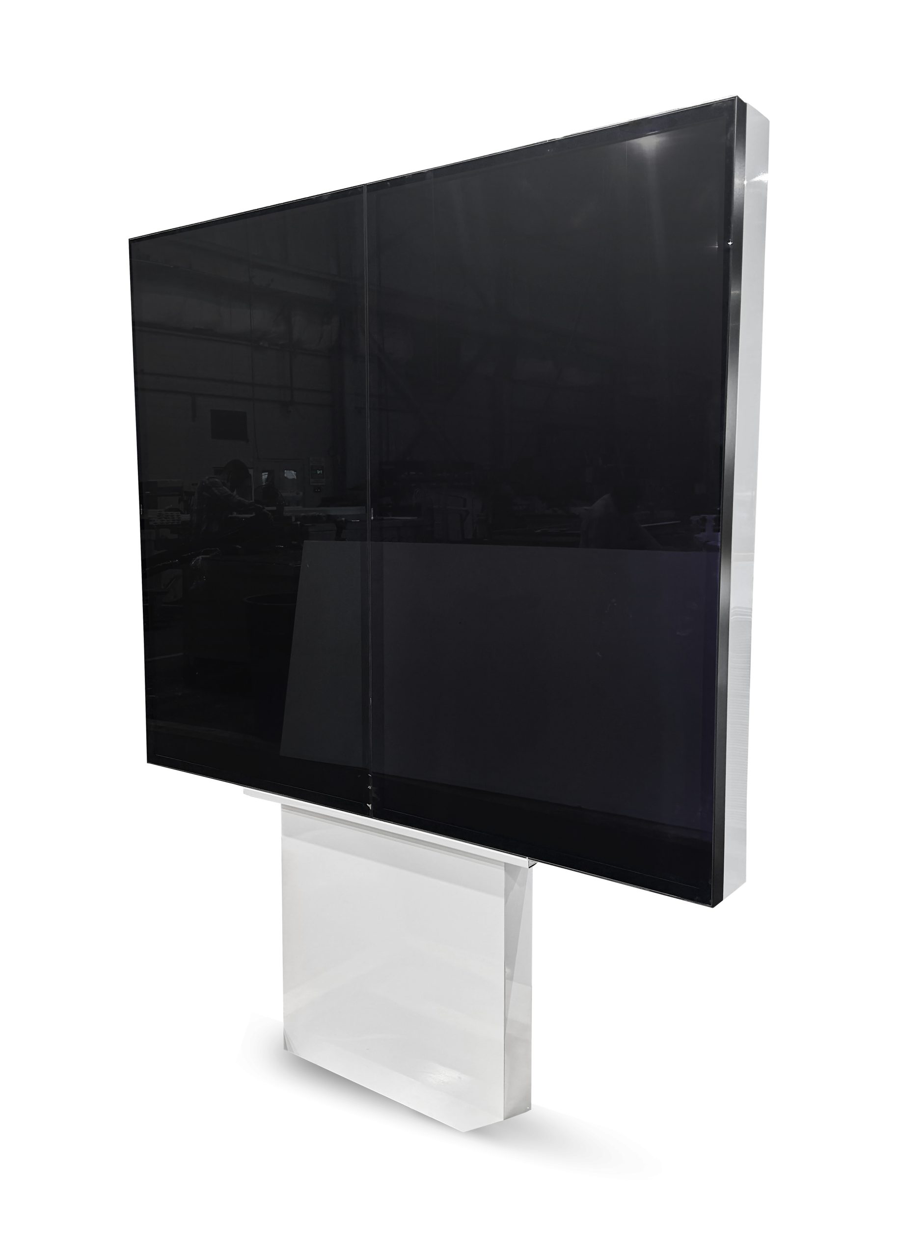 55” Dual Pedestal Digital I-Menu